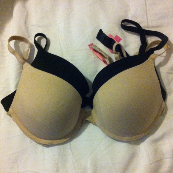 Two Victoria Secret Push-up Bras