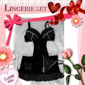 Sexy merry maid lingerie set.