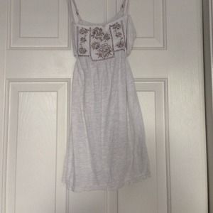 Aeropostale white/grey tank top💜