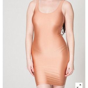 peach American apparel dress ♥️SOLD♥️