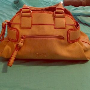 Tan Jessica Simpson handbag