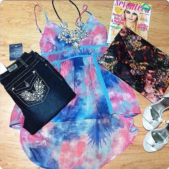 🎉HP 11/20🆕Denim Blue Dark Wash  Jeans,size 7 - Picture 2 of 4