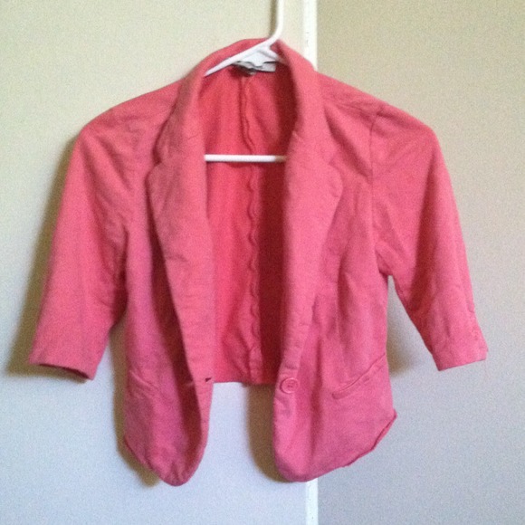 Hot pink blazer