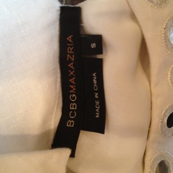 BCBG Maxazaria Linen dress Price Reduced!😃