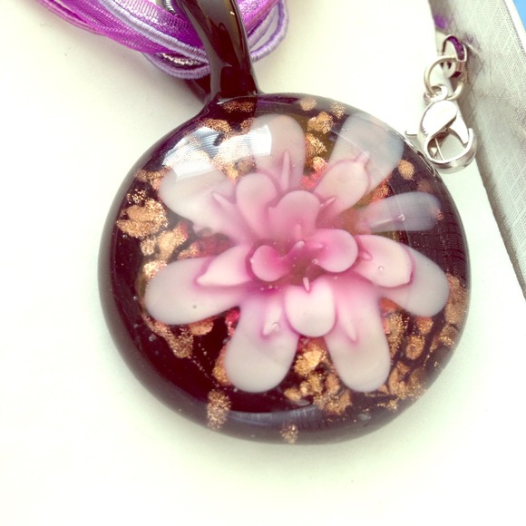 English Glass Necklace