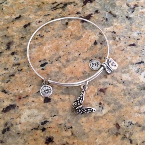 SOLD!! Alex and Ani butterfly bracelet