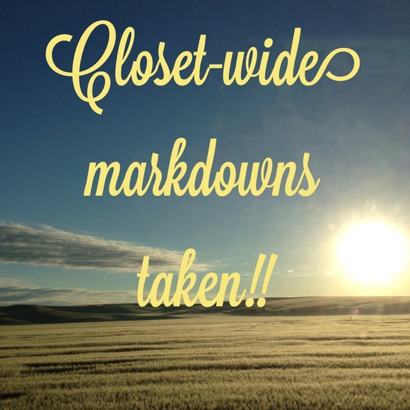 Almost everything has been marked down!!