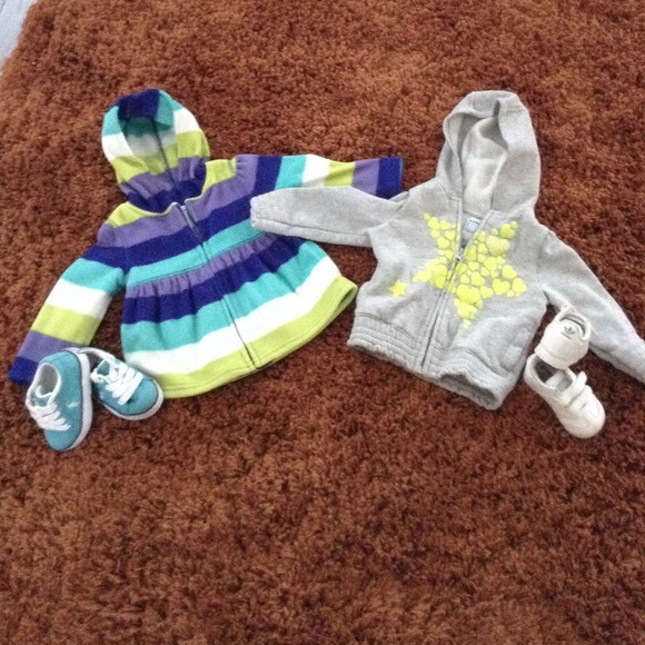Old Navy Jackets & Blazers - Two infant Old Navy zip up jackets