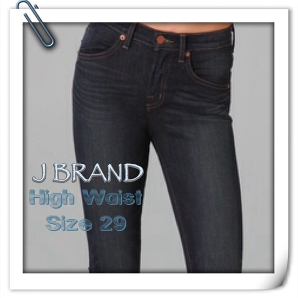 Super high waisted J Brand Denim. SZ 29. **STEAL**