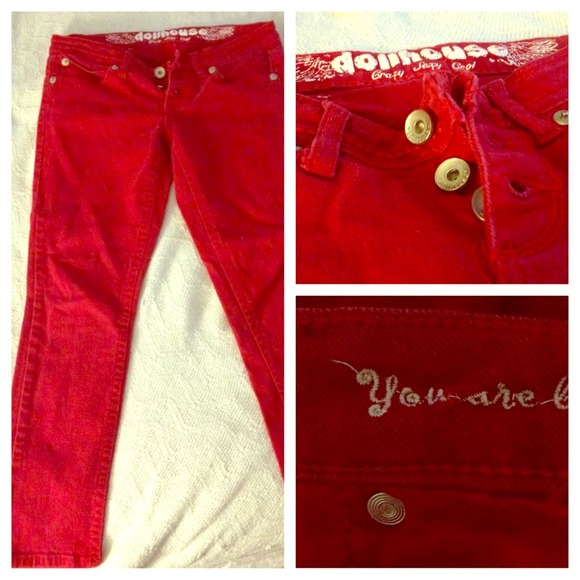 Red Dollhouse jeans