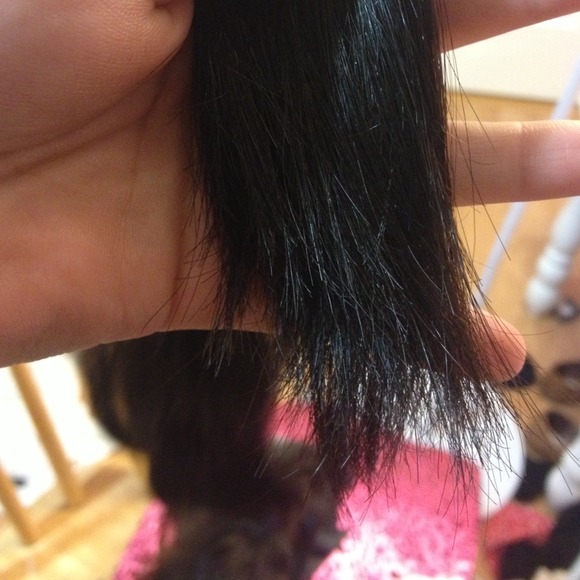 Beautiful 15/16 clip in real human hair extensions - Picture 2 of 3