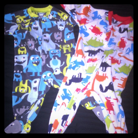 Monster pajamas
