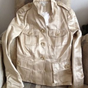 Gold color Jacket with 4 pockets