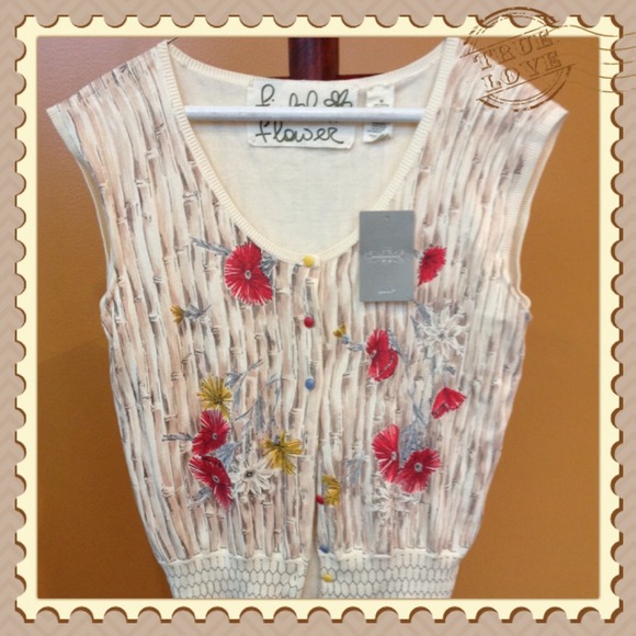Anthropologie Cute Sleeveless Top-New!!