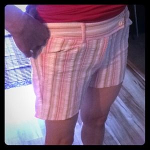 Tracy Evans pink plaid shorts for kids size 7/8