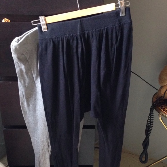 Allsaints drop crotch jersey knit