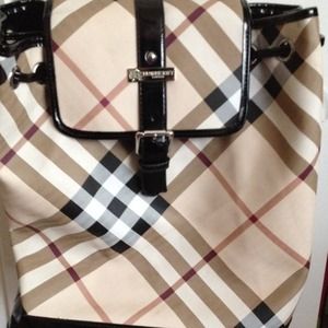Burberry back pack