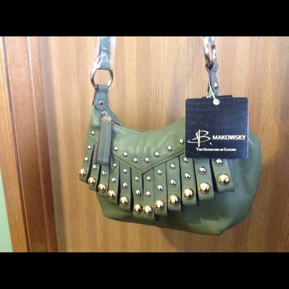 B MAKOWSKI Handbags - Leather. Handbag