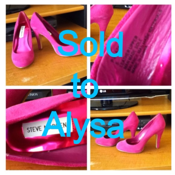 Pink Steve Madden Shoe