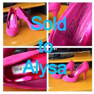 Pink Steve Madden Shoe