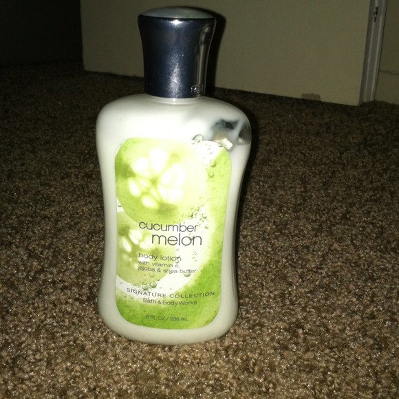 Cucumber melon body lotion