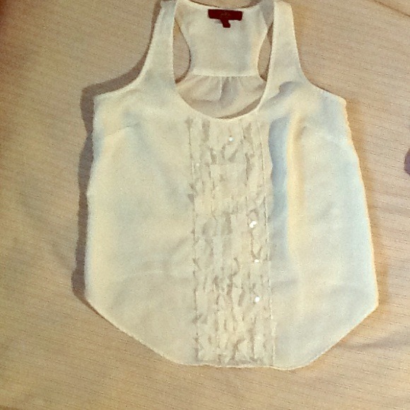 Cream color Jessica Simpson shirt