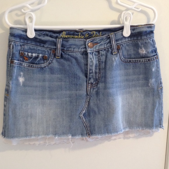 Abercrombie & Fitch denim skirt