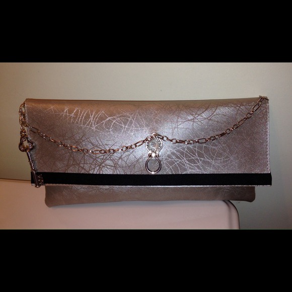 Silver Dreams Clutch Bag