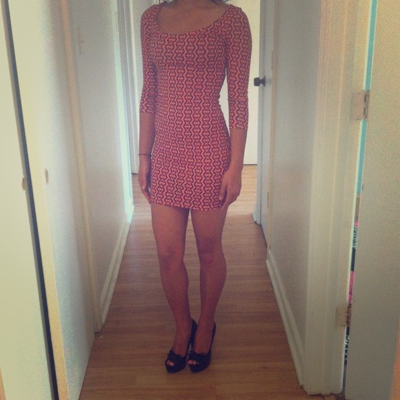 tribal pattern dress