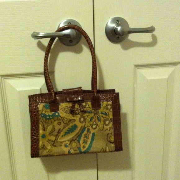 Vintage 1970s Liz Claiborne Tapestry Bag