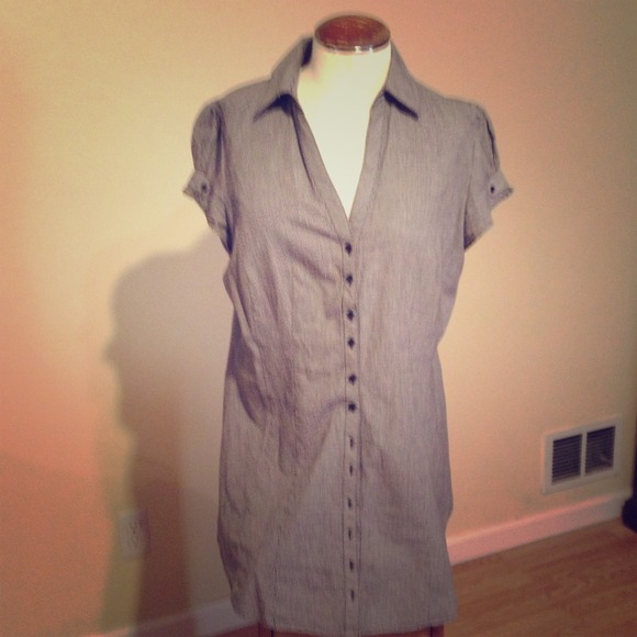 Black and White checker  shirt