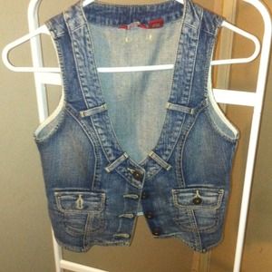 Guess denim vest