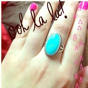 Sterling silver ring turquoise