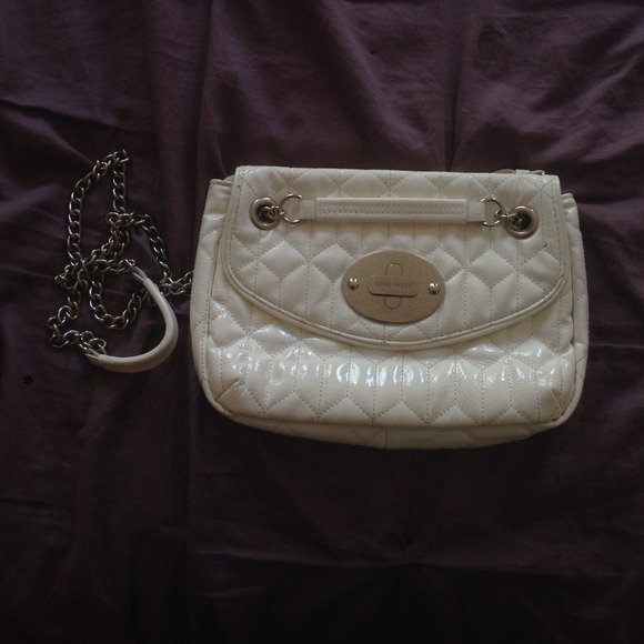 RESERVED ⚠️ White Quilt Crossbody