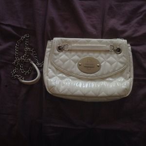 RESERVED ⚠️ White Quilt Crossbody