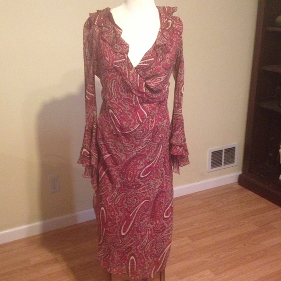 Express Paisley Dress