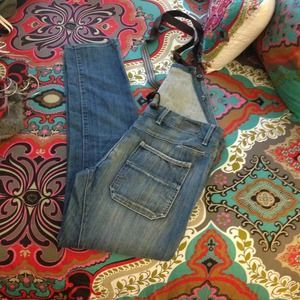 Kill City denim overalls