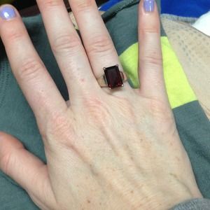 garnet ring james avery