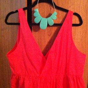 NWT dark coral sundress 🌞