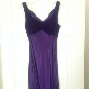 Amethyst gown