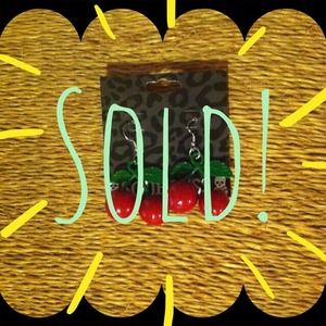 🚫🚫SOLD🚫🚫 Cherry Earrings