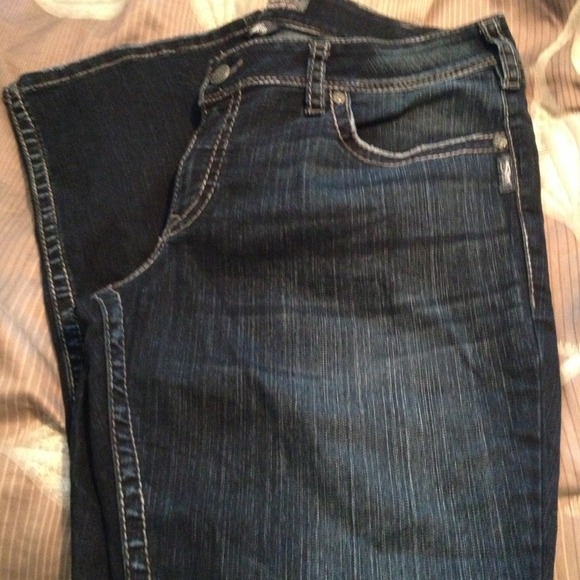 Silver Designer Jeans