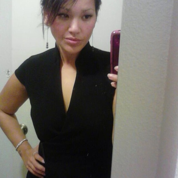 Black Calvin Klein dress