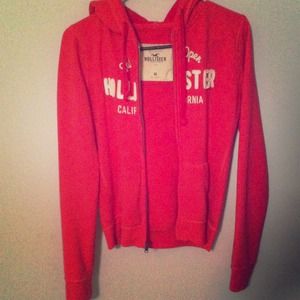⚫️TRADED⚫️Pink Hollister Hoodie