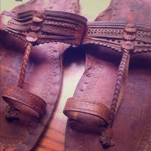 Leather Boho Hippie Sandals