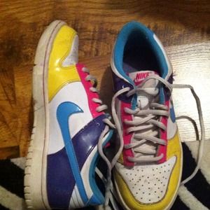 REDUCED!! Colorful nike sneakers