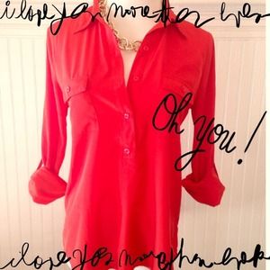 ⛔️sold⛔️ red popover top