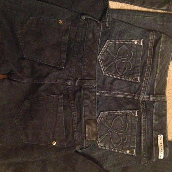 Lot of 4 pairs Express Jeans - Picture 2 of 4
