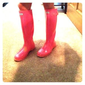 Pink Hunter Boots! *ON HOLD*