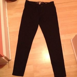 Black skin tight leggings jeans